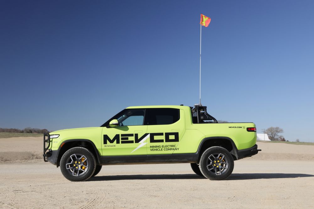 Rivian partners with MEVCO for mining EVs image